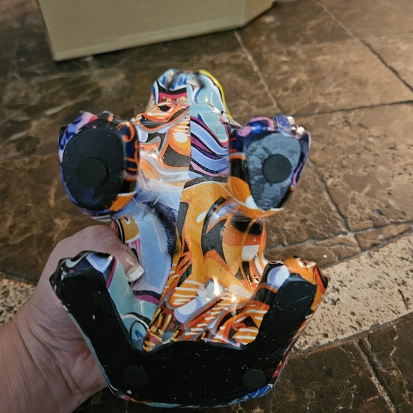 Ceramic Painted French Bulldog New in Box - Picture 6 of 7